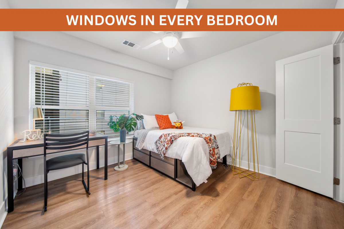 WINDOWS IN EVERY BEDROOM WINDOWS IN EVERY BEDROOM
